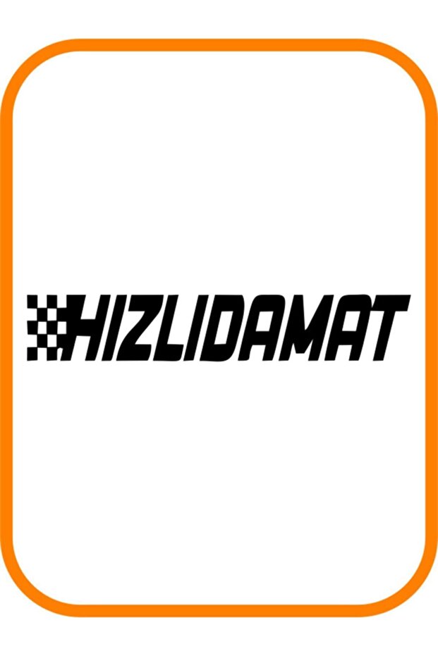 Black Fast Groom Auto Sticker - 30X6 cm