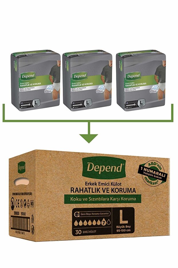 Emici Külot Large 30lu - 1