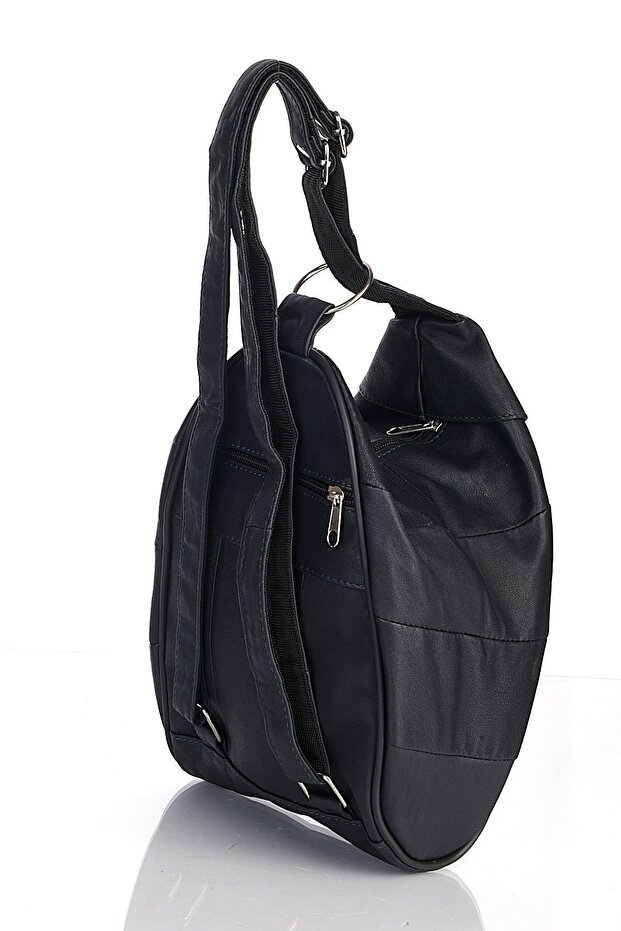 حقيبة ظهر صغيرة من الجلد الطبيعي من أمور - 3