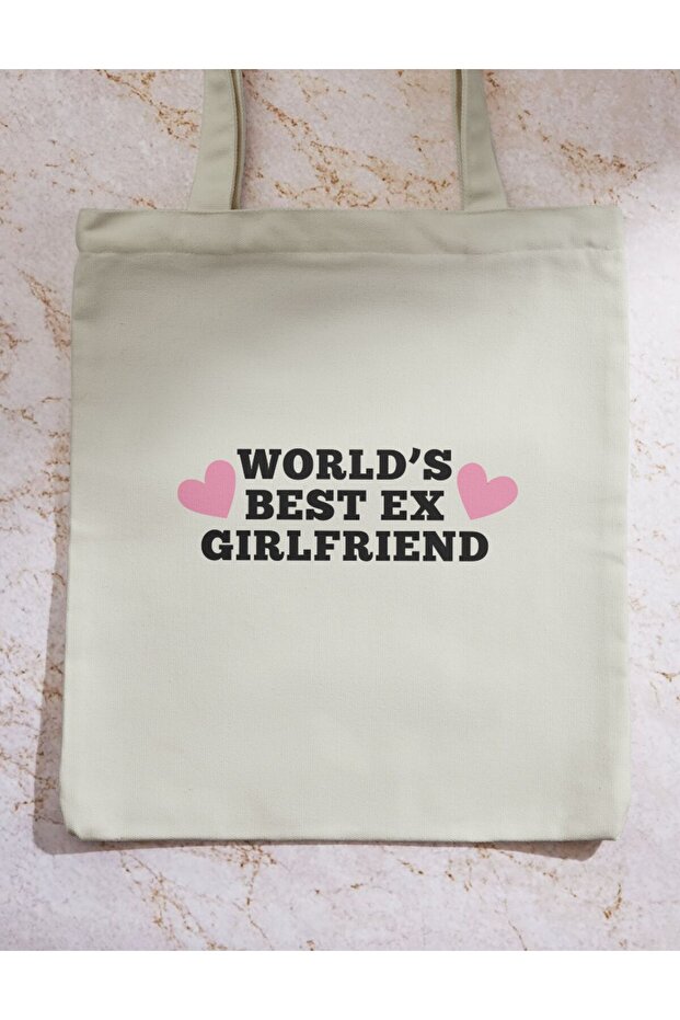 World's Best Ex Girlfriend Y2K Minimalist Cloth Bag Tote Bag