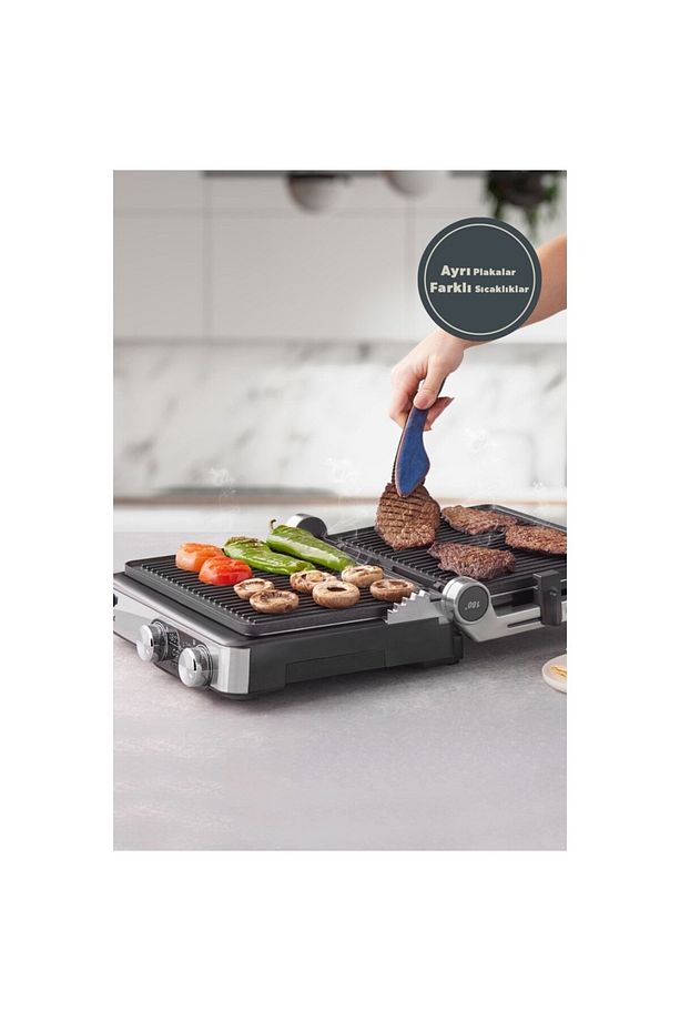 Grilliant 1340H Inox Tost ve Izgara Makinesi - 5
