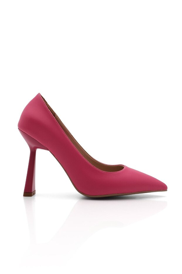 Damen Stilettos mit spitzer Spitze und Absatz Devosa fuchsia - 3