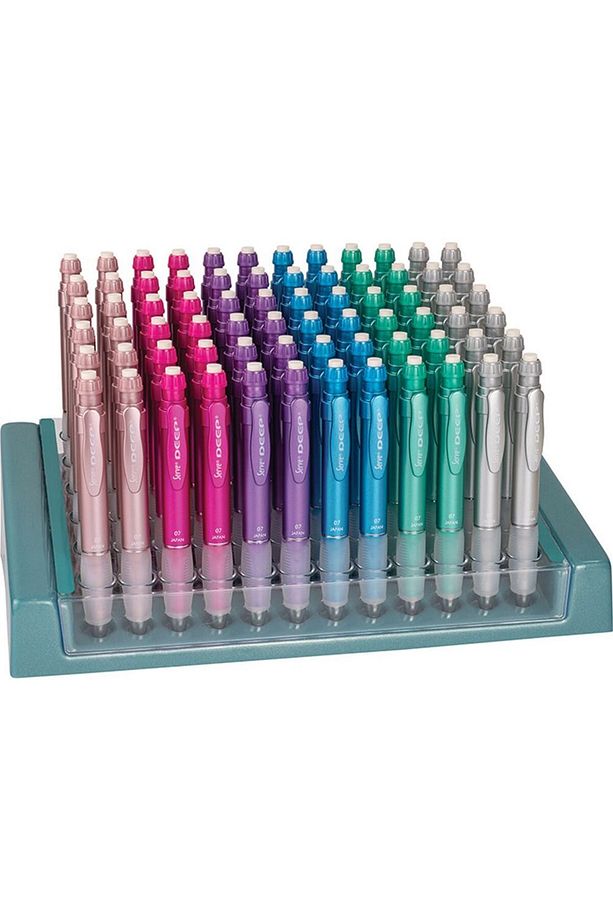 Versatil Kalem (Mekanik Kurşun Kalem) Deep 0.7 Mm Tatlı Serisi Pastel Renkler (72 Li Stand) SV - 1