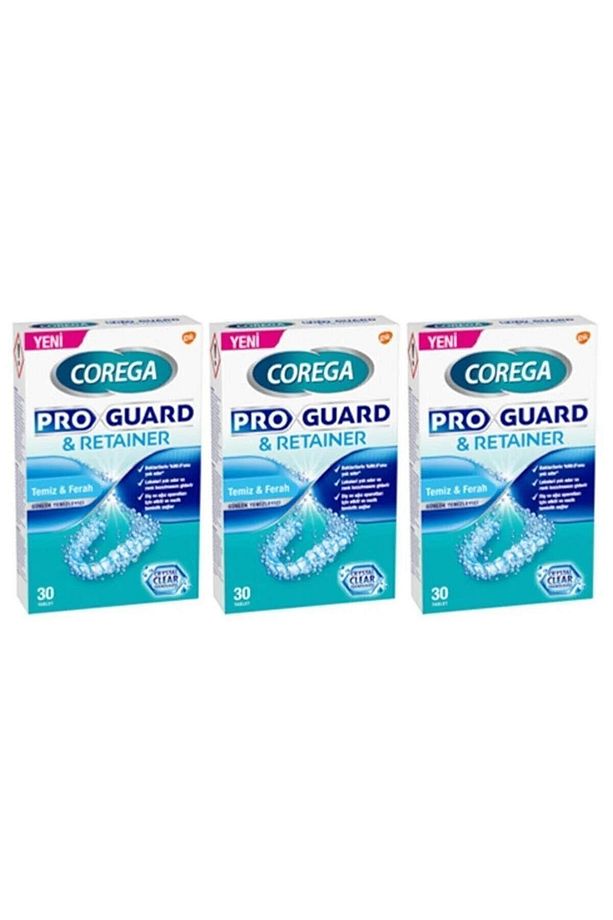 Proguard Diş Protezi Temizleyici Tablet 90 Adet (30x3) - 1