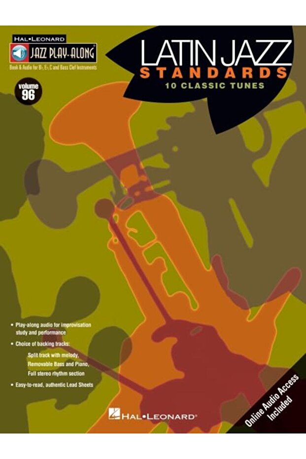 Jazz Playalong Latin Jazz Standards Vol 96 Bkcd