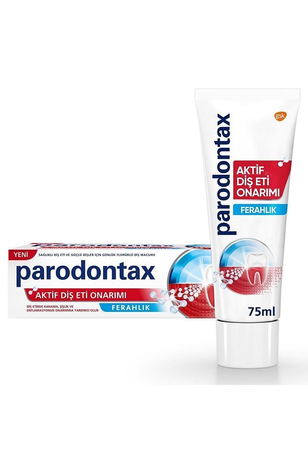 Aktif Diş Eti Onarımı Ferahlık Diş Macunu 75ml x 2 Adet - 3