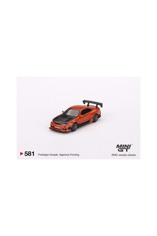 1/64 Nissan Silvia S15 D-MAX Metallic Orange - 1