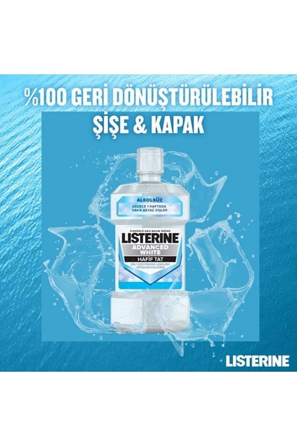 Advanced White hafif Tat ağiz Bakim Suyu 1000 ml - 8