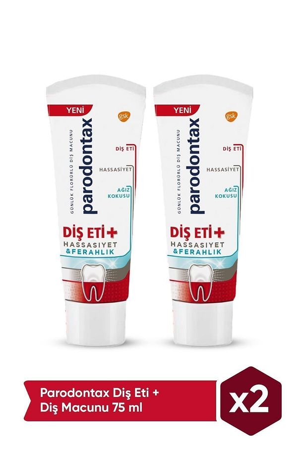 Diş Eti + Diş Macunu 75 ml x 2 Adet - 1