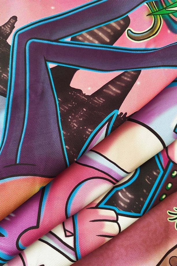 Rick and Morty 1 Duvar Örtüsü Ev Dekorasyon Duvar Halısı Tapestry - 5