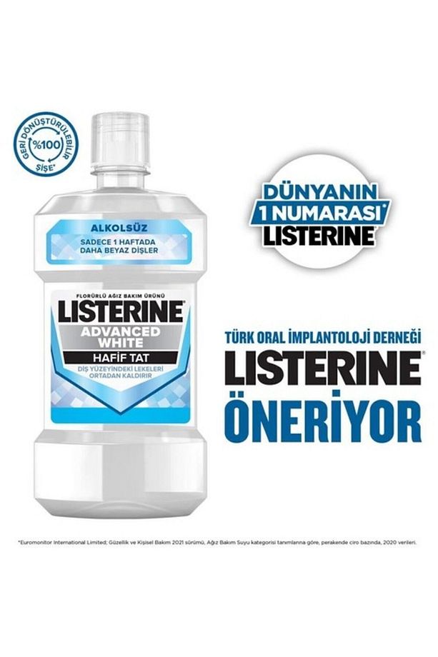 Advanced White hafif Tat ağiz Bakim Suyu 1000 ml - 4