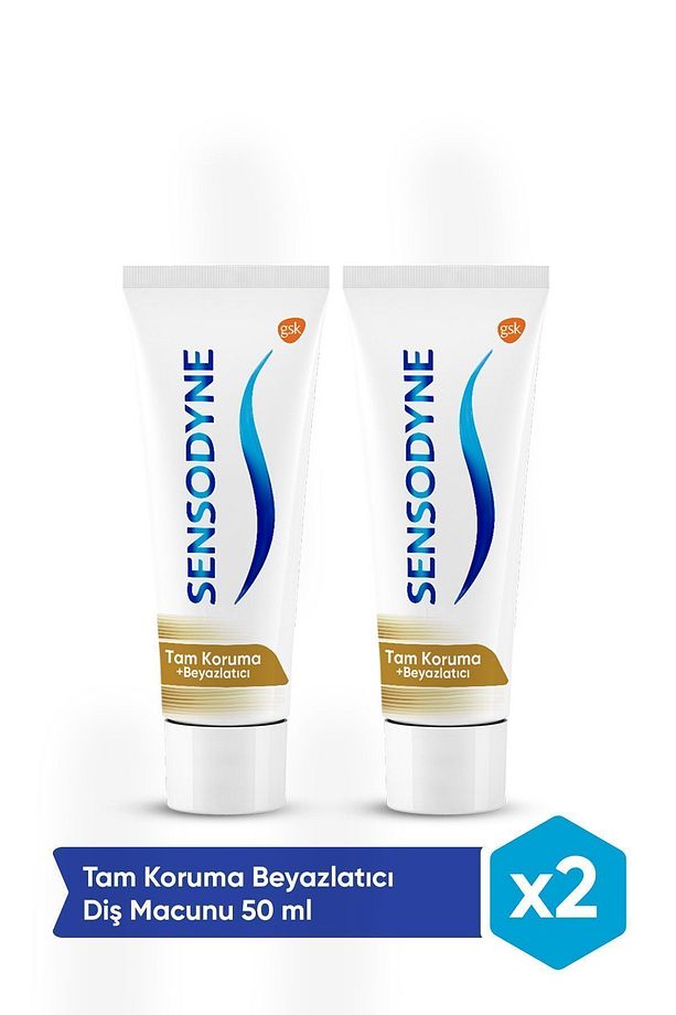 Tam Koruma Beyazlatıcı Diş Macunu 50 Ml. 2'li Set - 1
