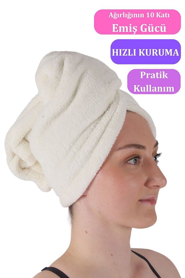 Lüks Soft Saç Kurutma Bonesi - 1