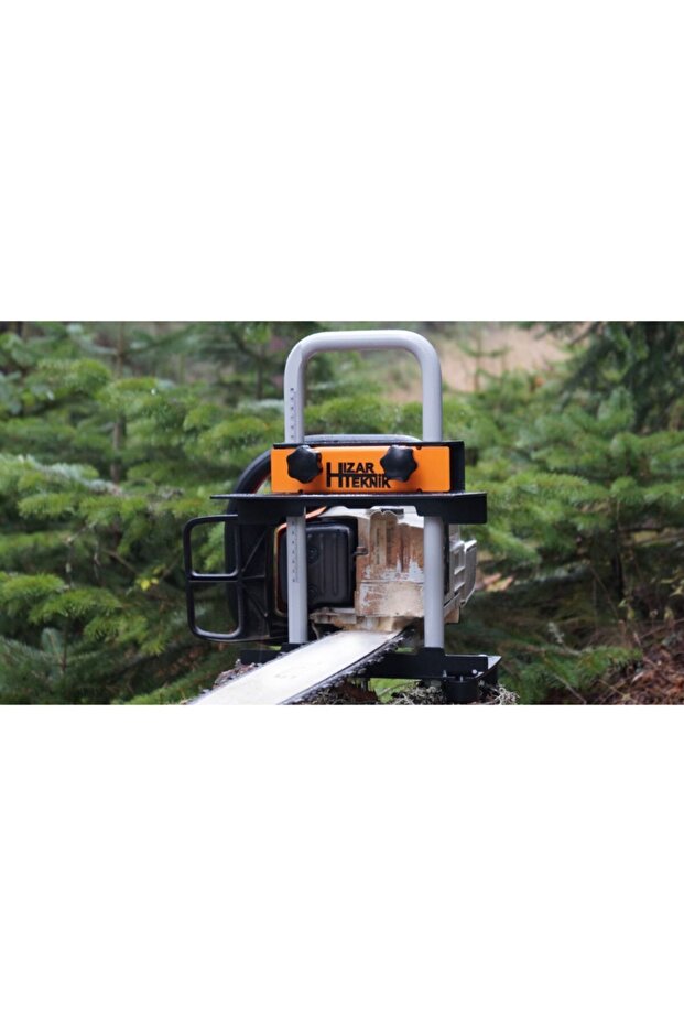 Portatif Hızar Kızağı Odun Tomruk Kereste Biçme Aparatı - 7