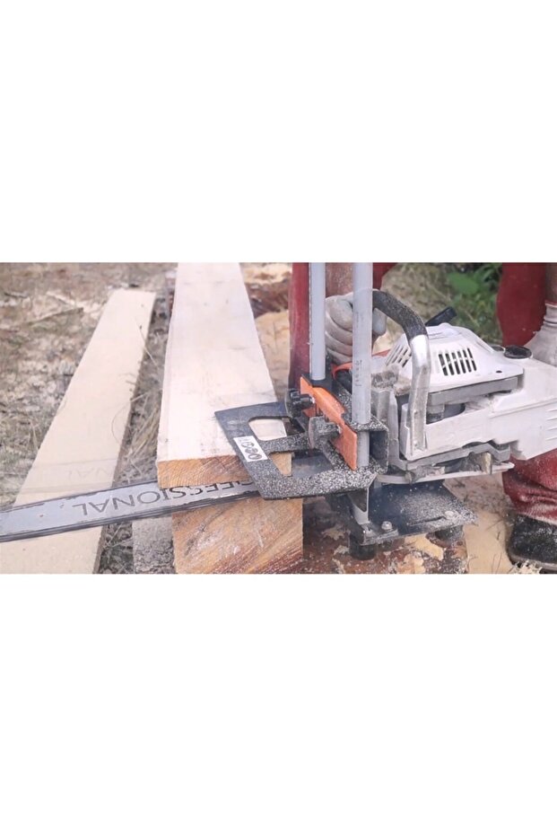 Portatif Hızar Kızağı Odun Tomruk Kereste Biçme Aparatı - 5