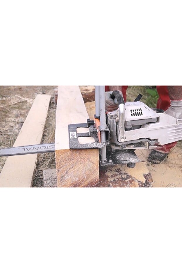 Portatif Hızar Kızağı Odun Tomruk Kereste Biçme Aparatı - 6