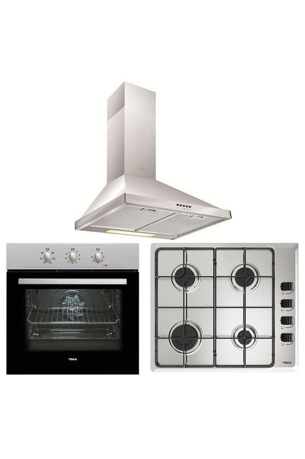 Chef 1 Ankastre Set ( He 715 Ss - Hlx 640 Kbc0e - Df 60 ) - 1