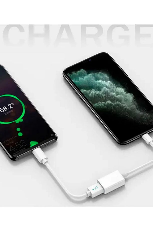 TÜM IPAD IPHONE CİHAZLARA UYUMLU LIGHTNING OTG ADAPTÖR (FLASH BELLEK MOUSE KLAVYE BAĞLAMAK İÇİN) - 4