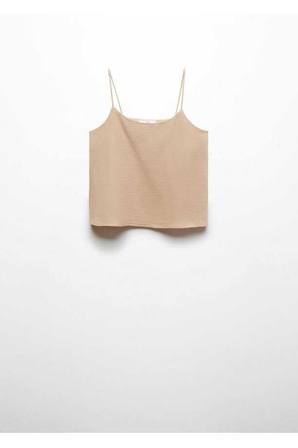 Pamuklu tül pijama üstü - 3