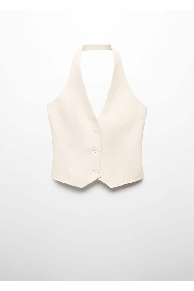 Düğmeli takım yelek - 3