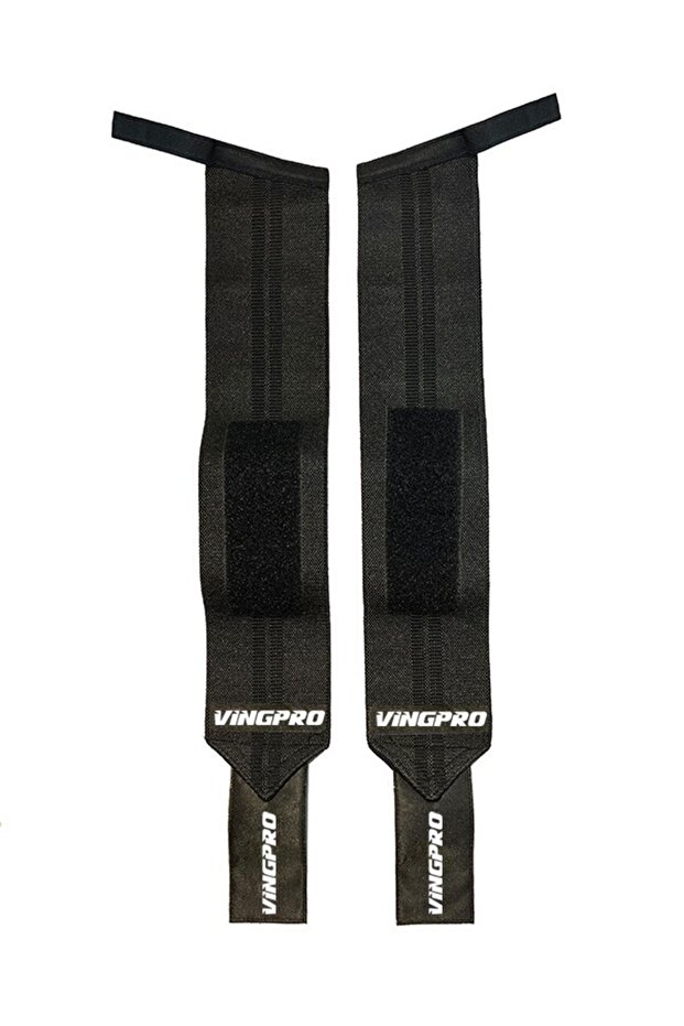 Pro WristWraps - واقي معصم أسود مكون من قطعتين - 3