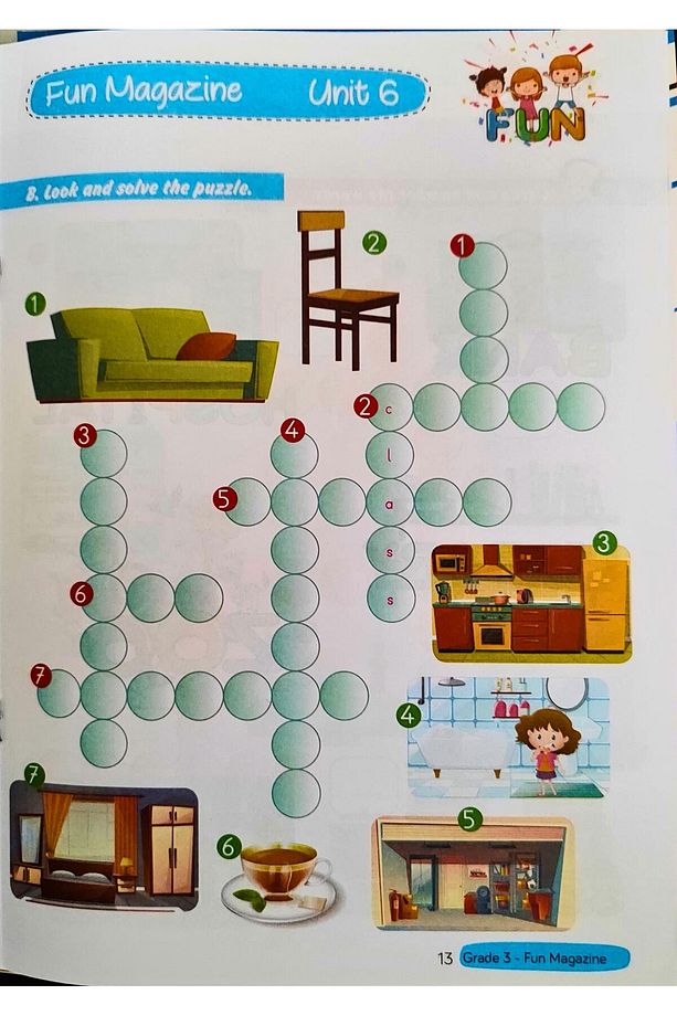 3. Sınıf İngilizce Eğitim Seti FUN & LEARN - 8