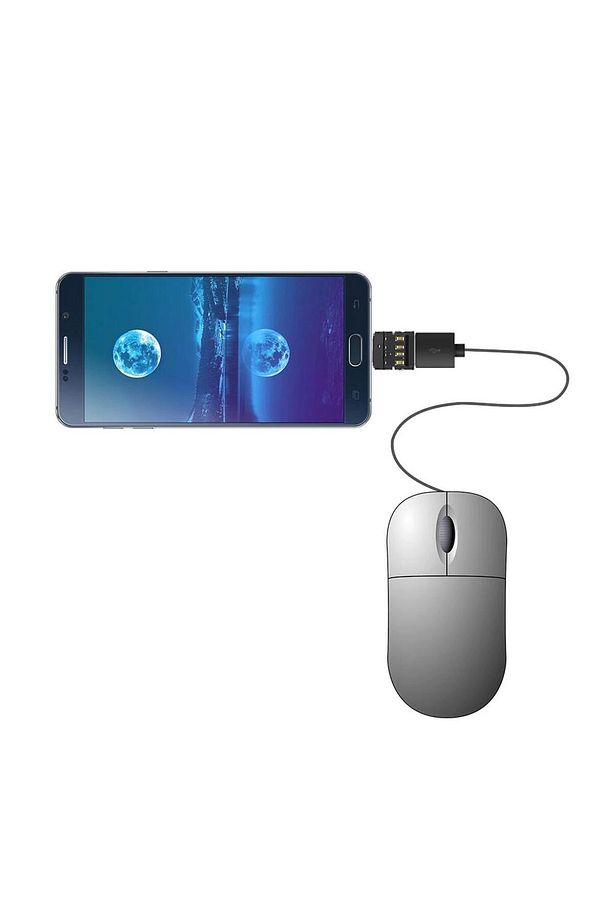 Cep Telefonuna Flaş Bellek Takma Tablete Mouse Klavye Takma Usb-a Dişi Usb-c Erkek Otg Adaptör - 7