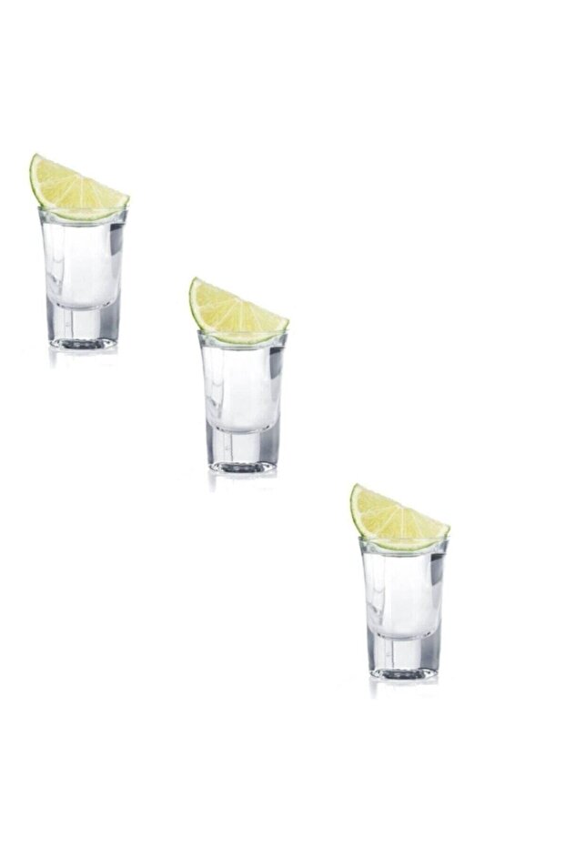 52174 Boston Shot Glass Set of 3 - Tequila Glass