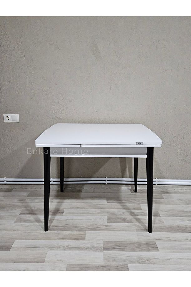 Küçük Mdf Masa, Açılabilir Mutfak Masası, 68x90, 4-6 Kişilik - 3