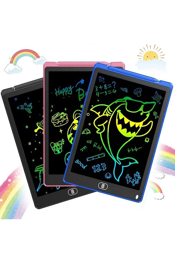 Writing Tablet Lcd 8.5 Dijital Kalemli Yazı Tahtası Grafik Not Yazma Eğitim - 1