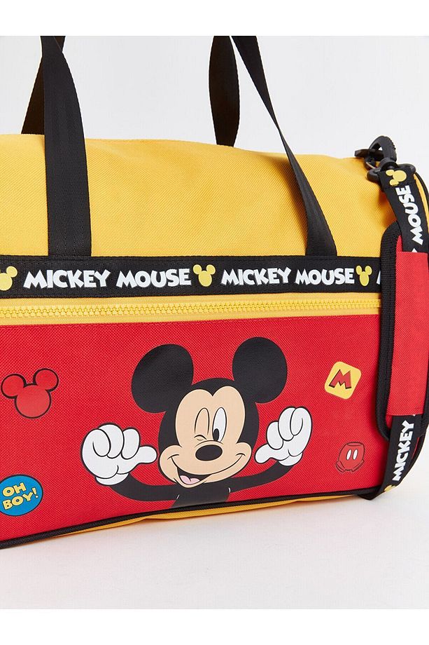 LCW Mickey Mouse Baskılı Erkek Çocuk Spor Çantası - 3