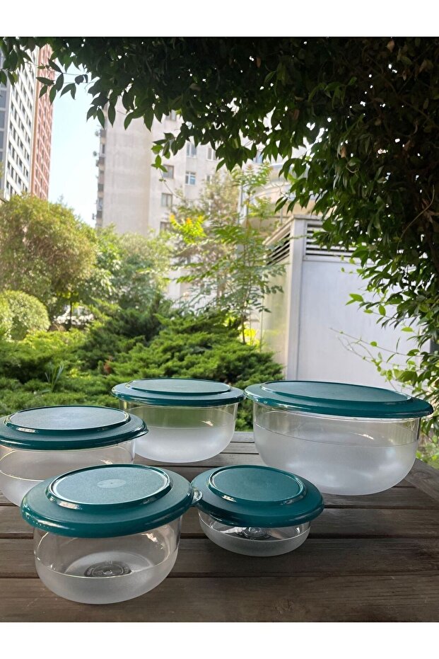 Kristalin 5li Saklama Ve Servis Kabı - 3