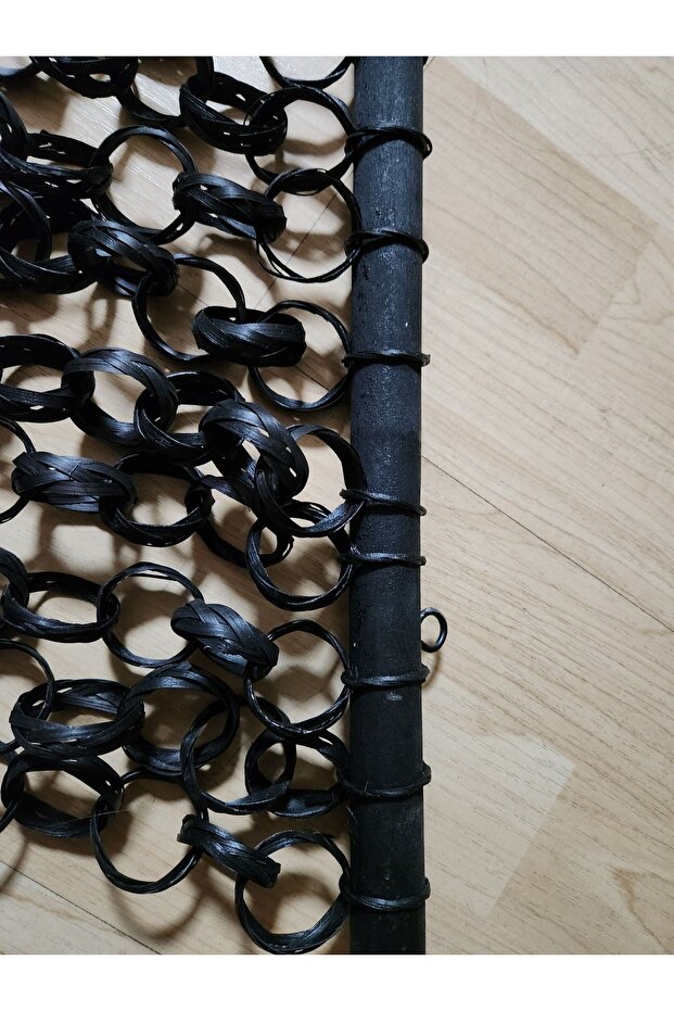 Perde,bambu ,halka,siyah, 90*200 Cm. - 3