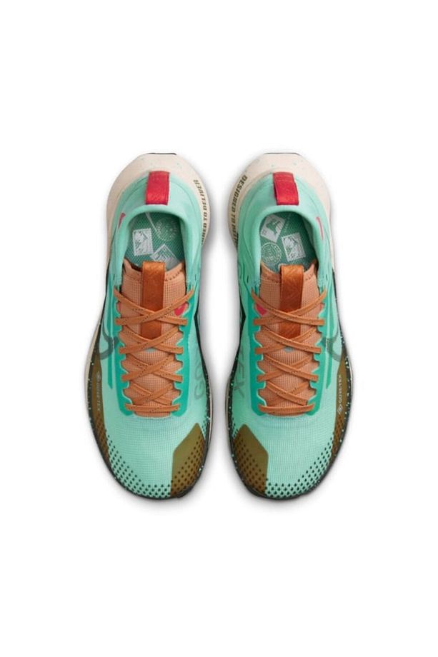 W React Pegasus Trail 4 Gore-tex Kadın Yeşil Koşu Ayakkabısı - 5