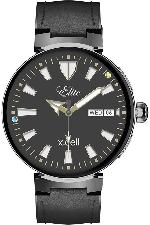 Smart Watch Elite 3: Android/iPhone,Arabic & Persian Interface,7 Days Battery, Heart Rate/O2 Monitor