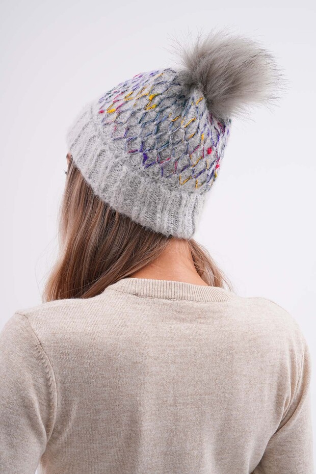 Μπερέ Pompom - 4