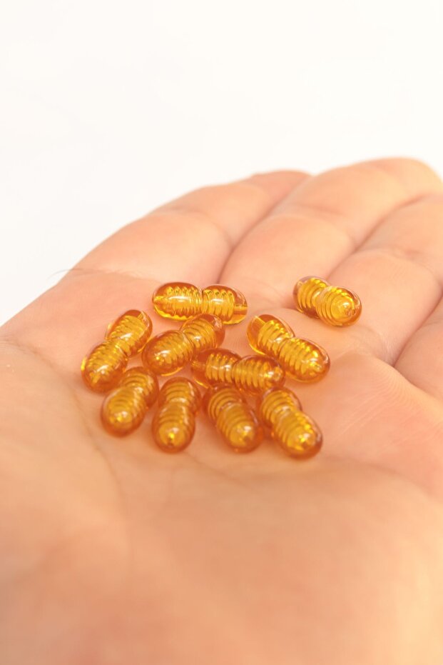 1 Adet Vidalı Klips Kilit - Kehribar Kolye Klipsi-takı Düğüm Gizleyici - 2