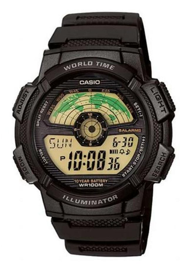 Ae-1100w-1bvdf Dijital Erkek Kol Saati - 2