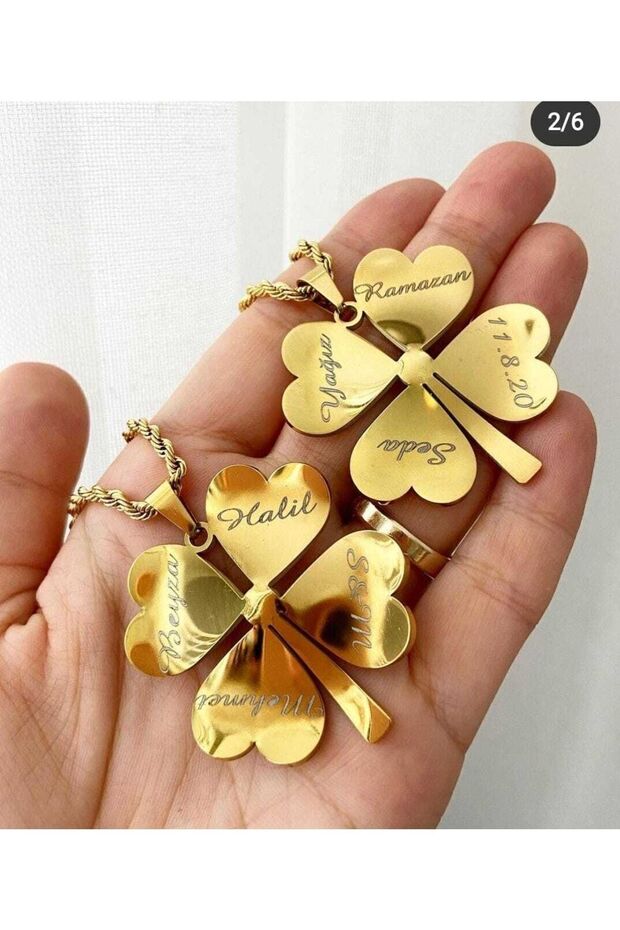 Isimli Yonca Kolye - 1