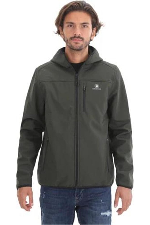 Gt16 Basıc Softshell 1pr Kapsonlu Fermuarlı 3 Cep - 1