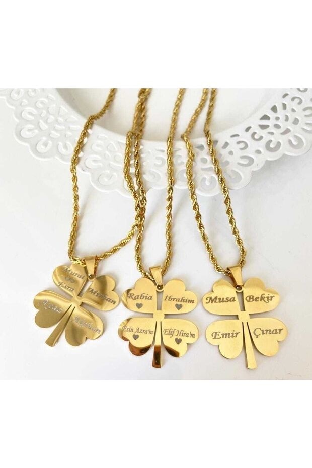 Isimli Yonca Kolye - 2