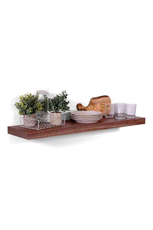 DEKORATİF RAF 40 CM – HALİÇ CEVİZ - 4