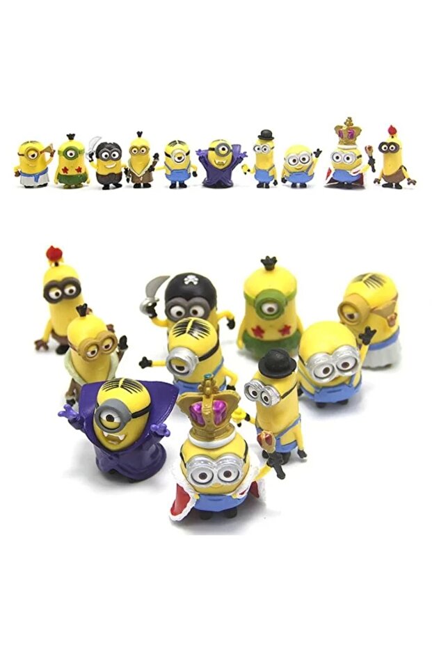 Minions Figür 10 Lu Set - 2