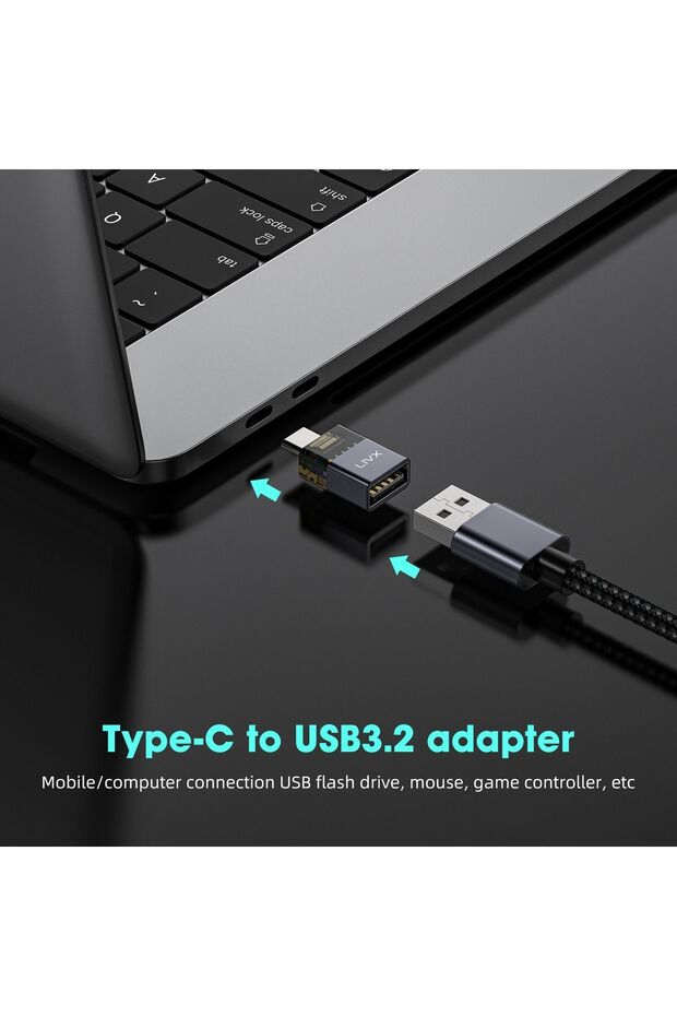 Type C to USB3.2 Çevirici Dönüştürücü OTG 10Gbps Ultra Hızlı Veri Aktarımı OTGDM - 2