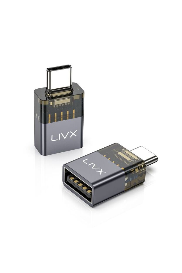 Type C to USB3.2 Çevirici Dönüştürücü OTG 10Gbps Ultra Hızlı Veri Aktarımı OTGDM - 1