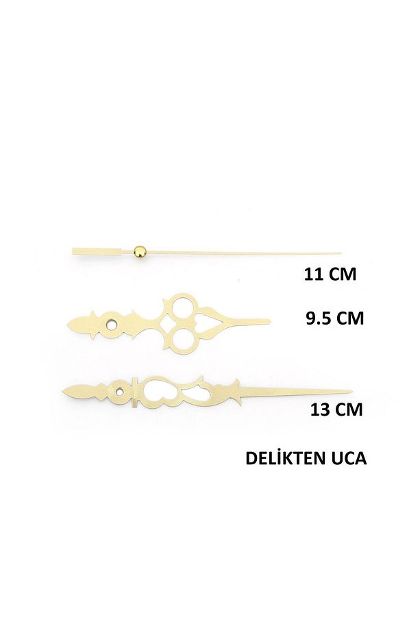 1 Adet Duvar Saati Mekanizması Askısız, Şaft Uzunluğu 16 Mm Sessiz (ÜRÜN ÖLÇÜLERİNE DİKKAT EDİNİZ) - 3