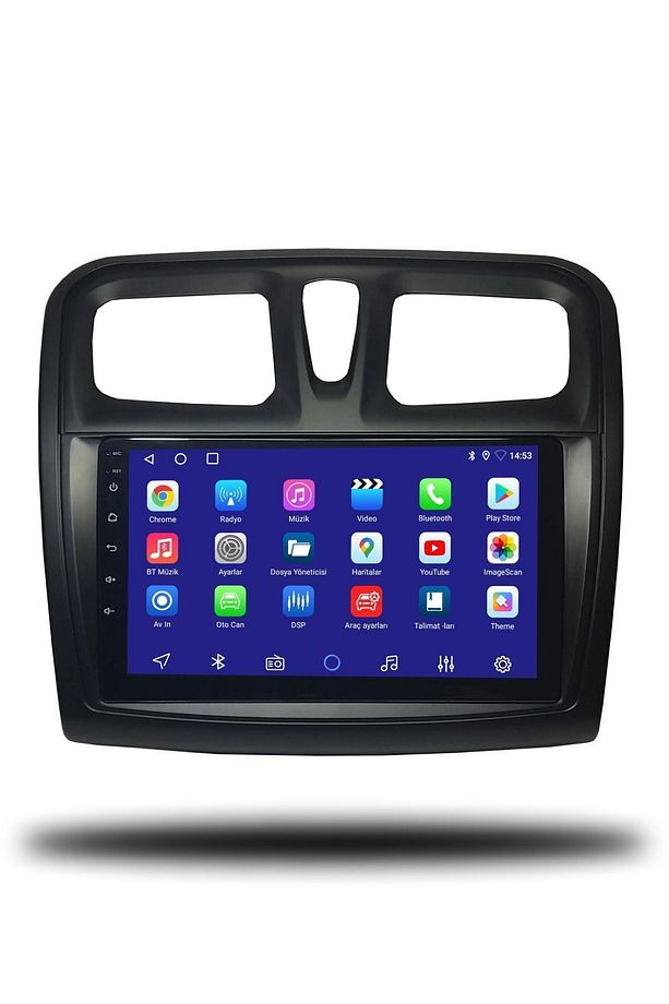 Renault Symbol 2013-2021 Android Multimedya Uyumlu Android Auto 4gb Ram 64gb Hafıza - 2