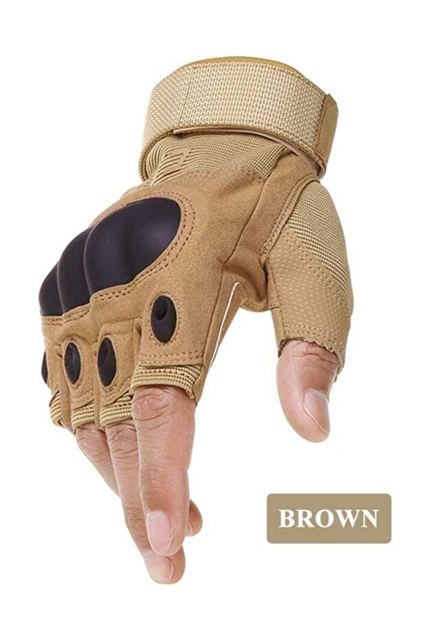 _çöl Kemikli Taktik Eldiven - 1