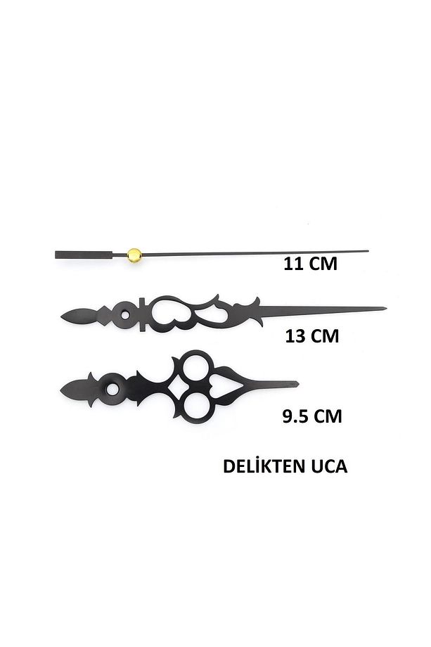 1 Adet Duvar Saati Mekanizması Askısız Şaft Uzunluğu 22 Mm Sessiz - 3