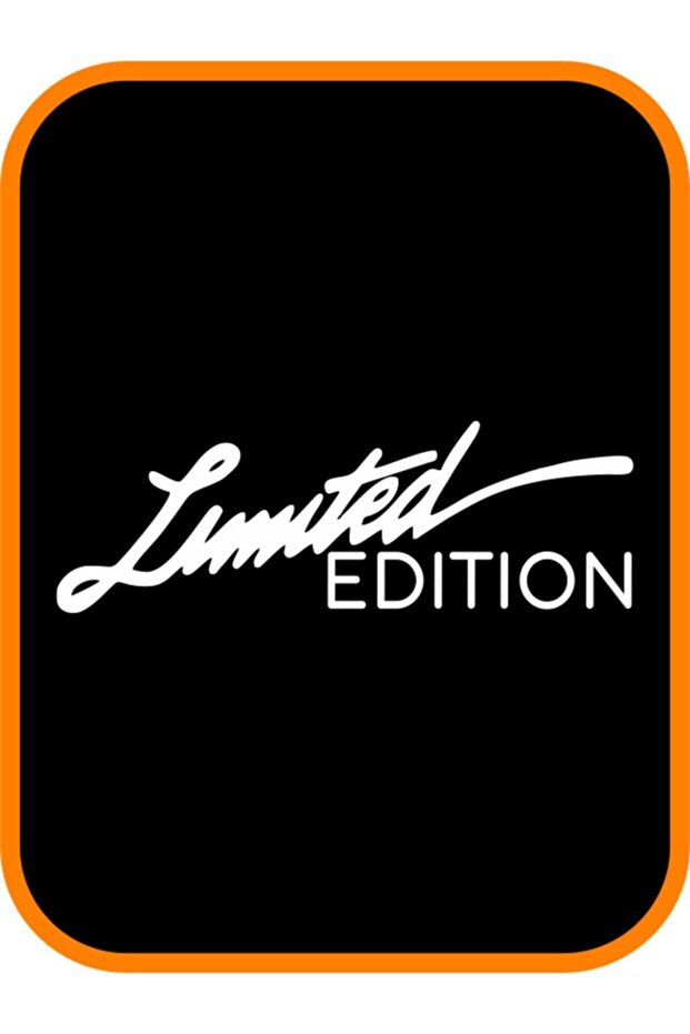 Limited Edition - 25x8 Cm White Auto and Motor Sticker